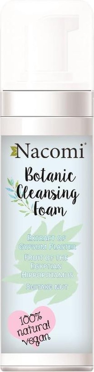 Nacomi Botanic Cleansing Foam Pianka Do Mycia Twarzy 150ml (w)