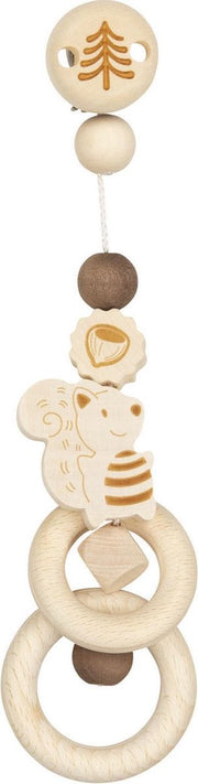 Babyspeeltje Hout met Clip Eekhoorn
