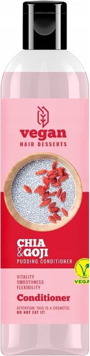 Vegan Desserts - Chia & Goji Pudding Conditioner 300ml.