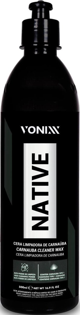 Vonixx Native Cleaner Wax 500ML - Auto wax