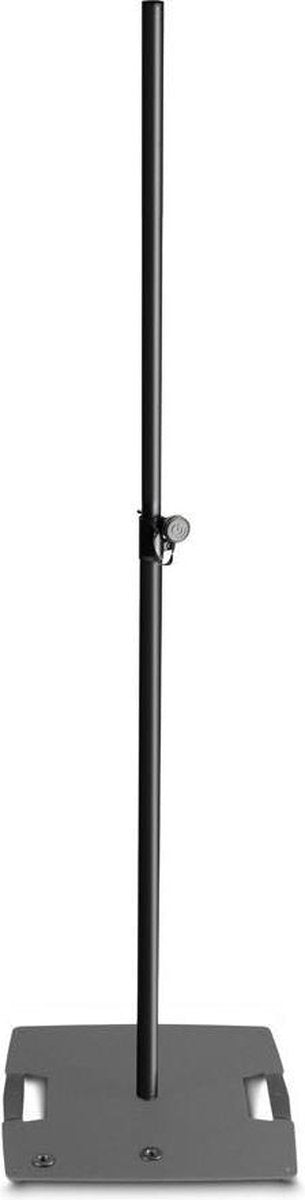 Gravity LS 431 B - Lichtstatief met stalen voet (vierkant) - zwart