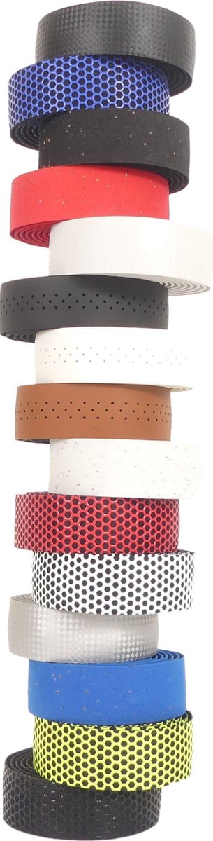 Stuurlint Edge Silicon anti-slip - wit