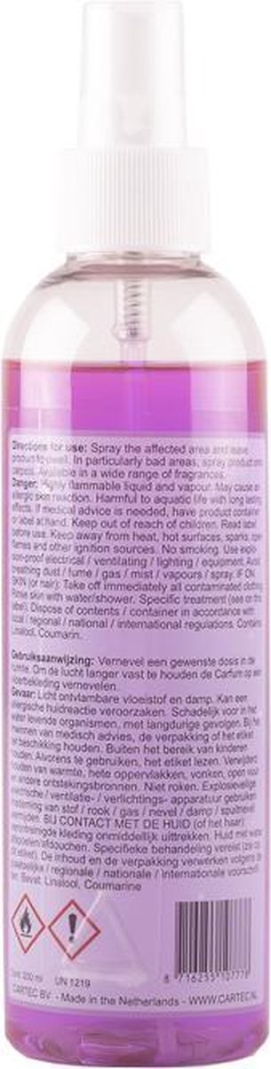 Cartec Carfum 200ml - Auto Geurtje - Lavendel - Auto Luchtverfrisser - Auto Geurverfrisser
