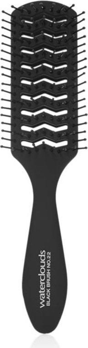 Waterclouds Black Brush No.22 Vent Haarborstel