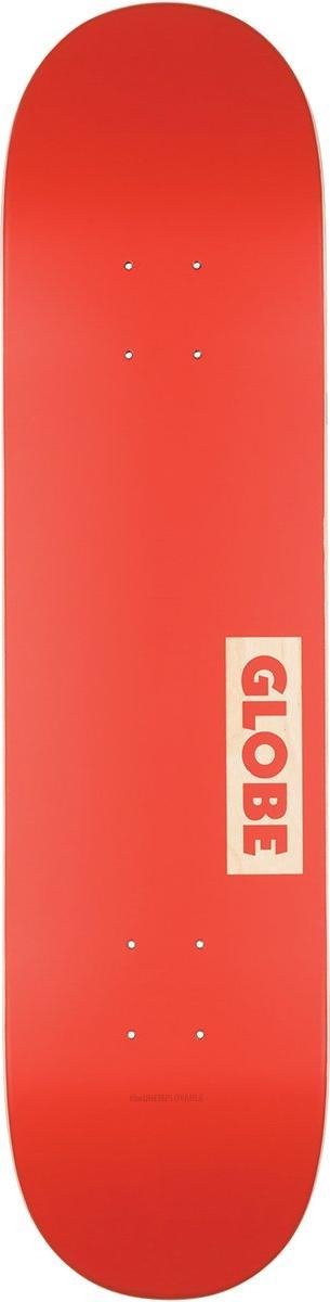 Globe Goodstock 7.75 skateboard deck red