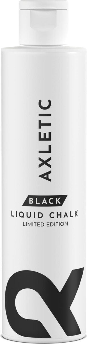 AXLETIC Sport Black Liquid Chalk - Zwart Vloeibaar Krijt - Magnesiumcarbonaat - 250ml | Vloeibaar magnesium voor een betere grip - Gewichtheffen Crossfit Boulderen - Geschikt voor handen & voeten