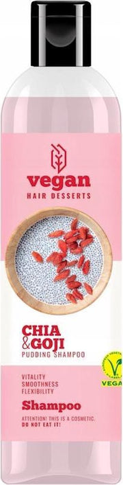 Vegan Desserts - Chia & Goji Pudding Shampoo 300ml.