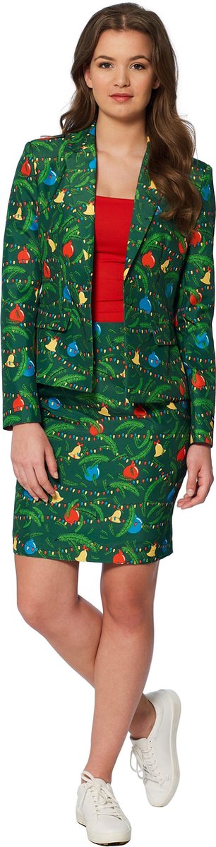 Suitmeister Verkleedpak Kerstversieringen Dames Polyester Mt Xxl