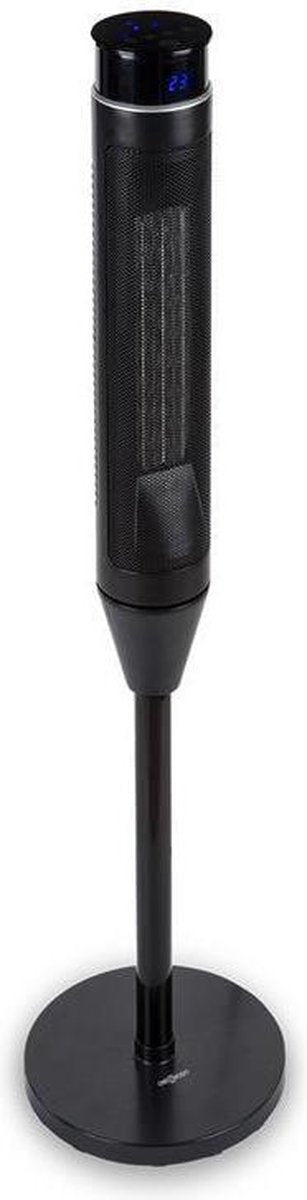 Heat Spike torenverwarming 1200/2200W 8h-timer thermostaat zwart
