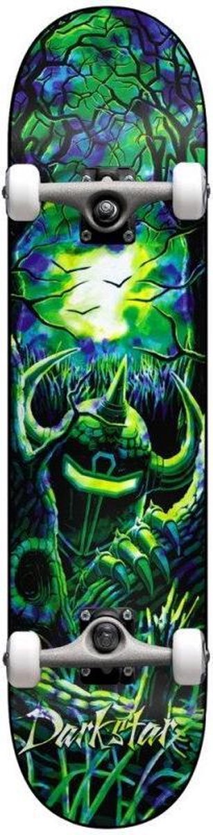 Darkstar Woods First Push 8.125 compleet skateboard green blue
