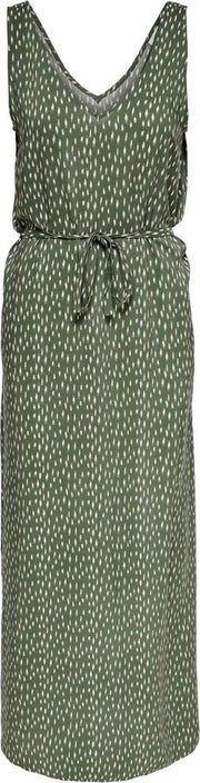 Jdystaar Life S/l Maxi Dress Wvn 15226054 Beetle/cement Dot