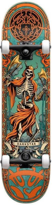 Darkstar Axe First Push 8.0 compleet skateboard orange