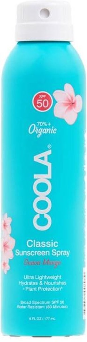 Coola - Classic Body Spray Sunscreen Guava Mango SPF 50 - 177 ml