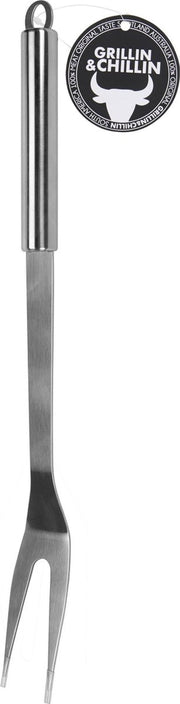 BBQ Vork 37cm RVS