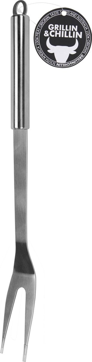 BBQ Vork 37cm RVS
