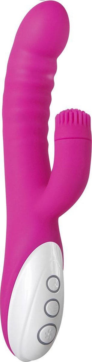 Evolved Rockin' G Rabbit Vibrator Met Draaiende Stimulatie Roze
