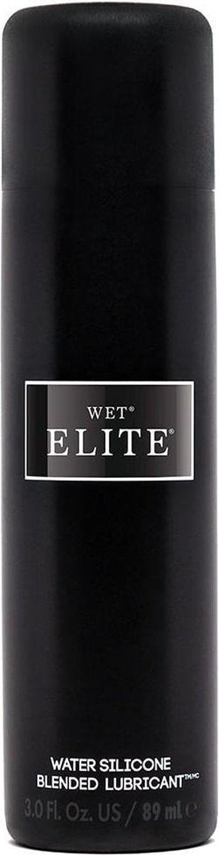 Wet Elite Black Siliconen Glijmiddel - 89 ml