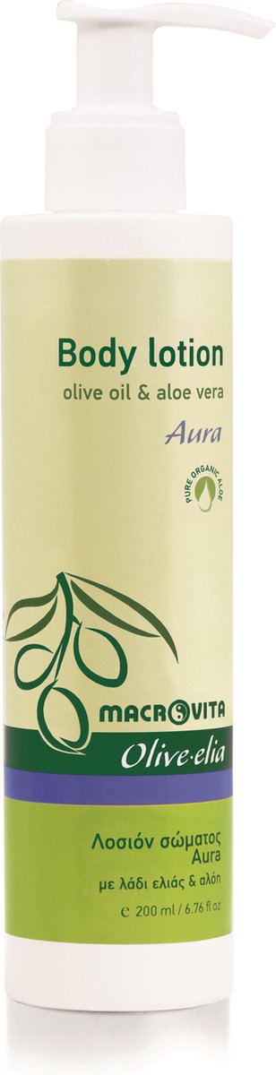 Macrovita Olive-elia Bodylotion Aura met Aloë Vera