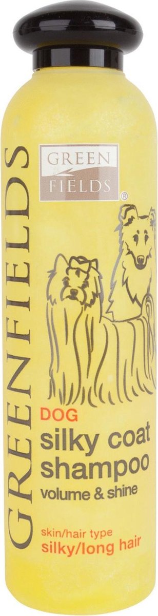 Hondenshampoo voor Lange Vacht - Greenfields - 250 ml - Hondenshampoo Lange Vacht