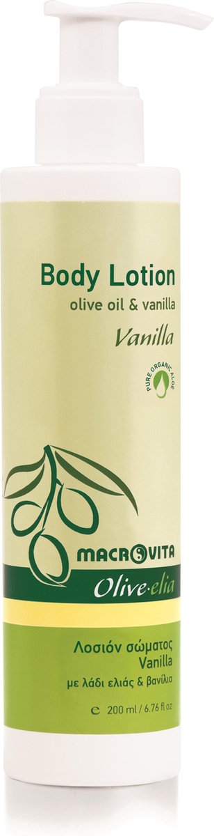 Macrovita Olive-elia Bodylotion Vanille (met Echte Vanille)