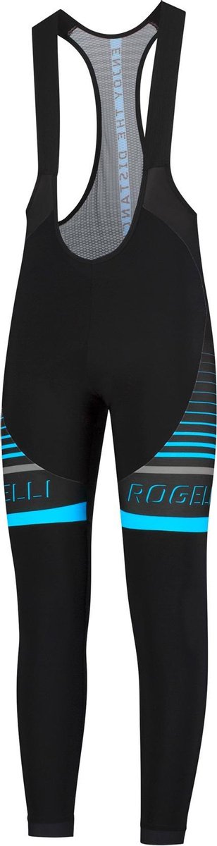 Rogelli Collant Hero Zwart/Grijs/Blauw - Maat XL