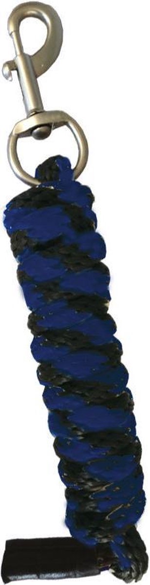 S2g Leidkoord Met Karabijnhaak 200 Cm Nylon Blauw/zwart