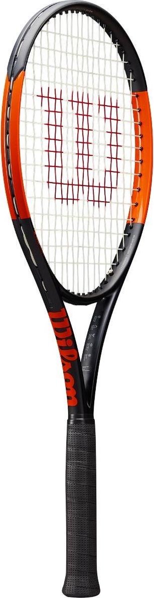 Wilson Burn 100 LS - Tennisracket - Gevorderd - L2 - Zwart