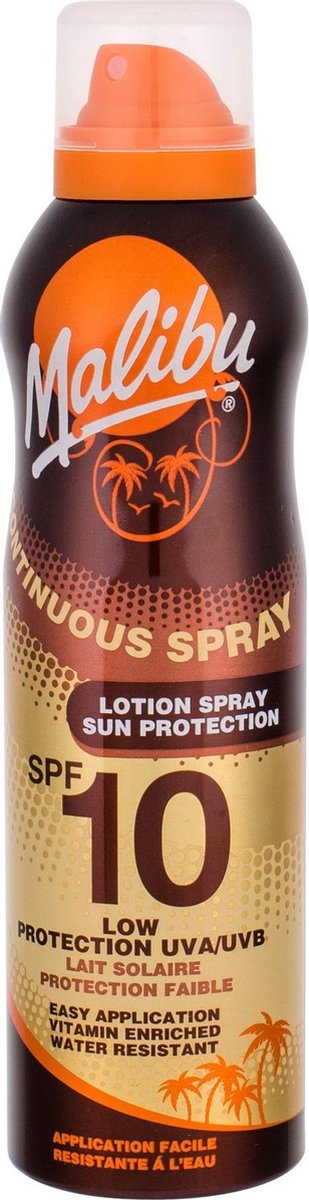 Malibu Continuous Spray 175ml Sun Body Lotion Spf10