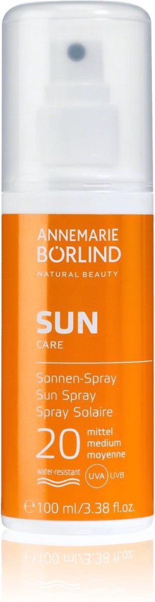 Annemarie Börlind SPF 20 - 100 ml - Zonnebrand spray