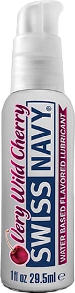 Swiss Navy Glijmiddel met smaak Flavors - Very Wild Cherry 118 ml