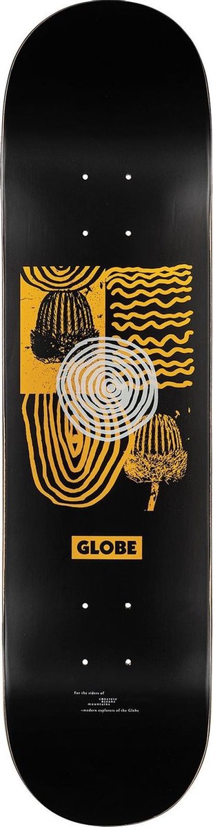 Globe G1 Fairweather 8.0 compleet skateboard black / yellow