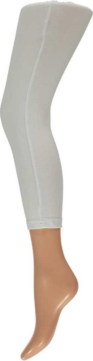Sarlini Dames Legging Lang Katoen Wit XXL