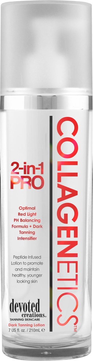 Devoted Creations - Collagenetics 2 in 1 lotion pro zonnebankcrème - 210ml