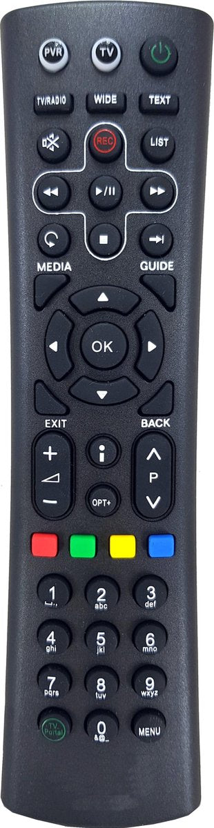 Humax IRHD-5300C afstandsbediening (vervanger)