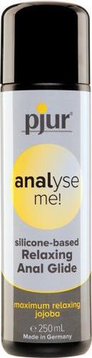 Pjur Analyse Me Anaal Glijmiddel Op Siliconenbasis - 250 ml | Waterbasis | Vrouwen | Mannen | Smaak | Condooms | Massage | Olie | Condooms |  Pjur | Anaal | Siliconen | Erotische | Easyglide