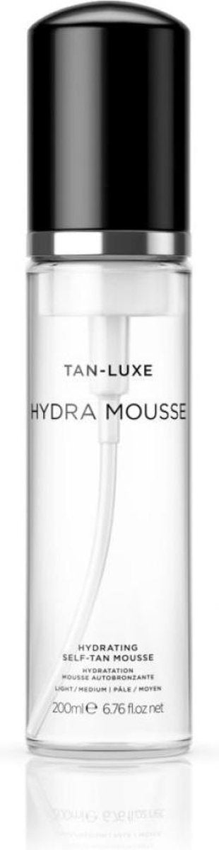Tan-luxe Hydra Mousse Hydrating Self-tan Mousse Light/medium 200ml
