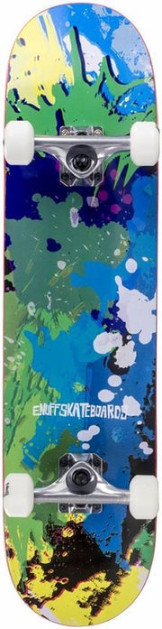 Enuff Splat Skateboard Green / Blue 7.75"