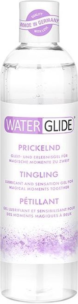 Waterglide - tintelend glijmiddel 300 ml - 300ml