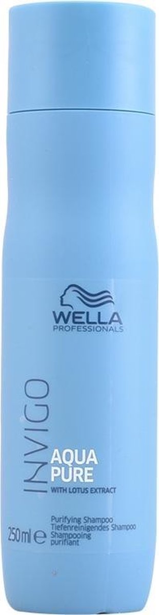MULTI BUNDEL 3 stuks Wella Invigo Balance Aqua Pure Purifying Shampoo 250ml