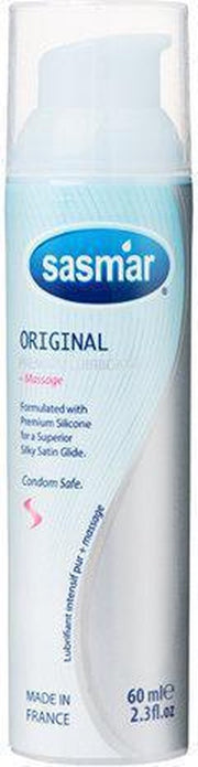 Sasmar Glijmiddel Sasmar Original (Silicone) Pomp 60 ml