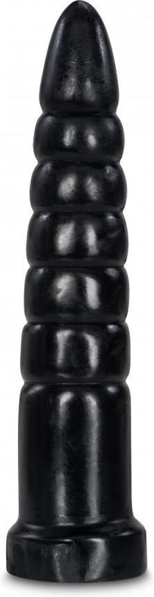 XXLTOYS - Soren - Dildo - Inbrenglengte 27 X 5.7 cm - Black - Uniek Design Realistische Dildo – Stevige Dildo – voor Diehards only - Made in Europe