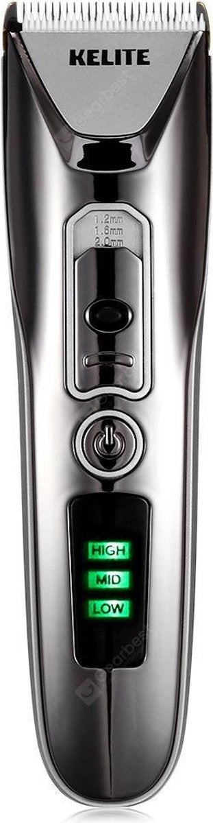 Lipa Vas Kelite 8188 tondeuse / Met 4 opzetkammen / Draadloos 2 uur te gebruiken / USB oplaadbaar / Thuiskapper / Ook baardtrimmer / Keramische messen / Oplaadbaar / Draadloze tondeuse / Scheerapparaat / Baardtrimmer / Precisie trimmer