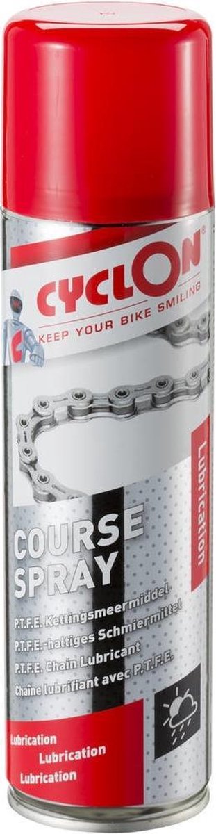 Cyclon Course spray met PTFE 250ml. 20018
