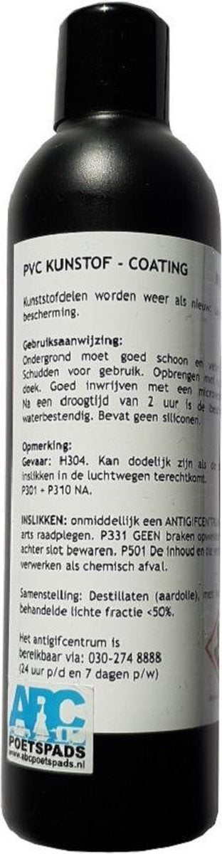 Professionele  PVC Kunststof  Coating  250 ml