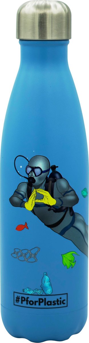VANN Waterfles 500 ml – Drinkfles voor koude en warme dranken – Thermosfles – Voor Volwassenen – Speciale editie
