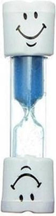 Zandloper voor het tandenpoetsen (blauw)