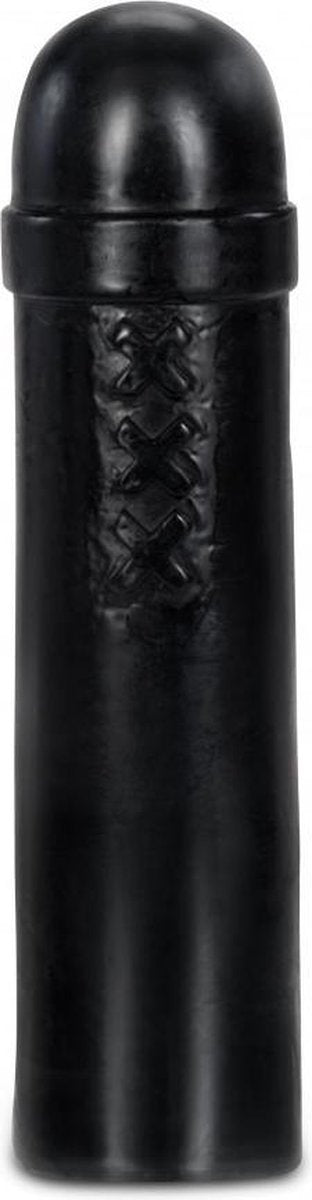 XXLTOYS - Hippolyte - XXL Plug - Inbrenglengte 33 X 8.5 cm - Black - Uniek design Buttplug - Stevige Anaal plug - Made in Europe