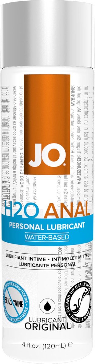 System JO H2O Anaal verkoelend Glijmiddel - 120ml