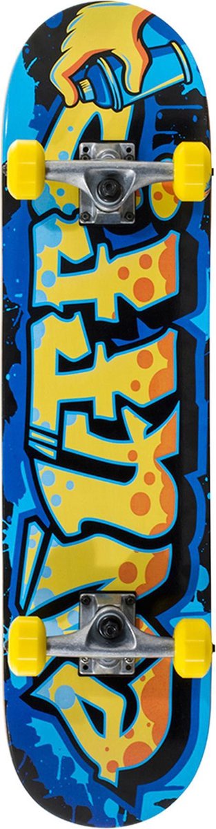 Skateboard Enuff Graffiti blauw 7.75