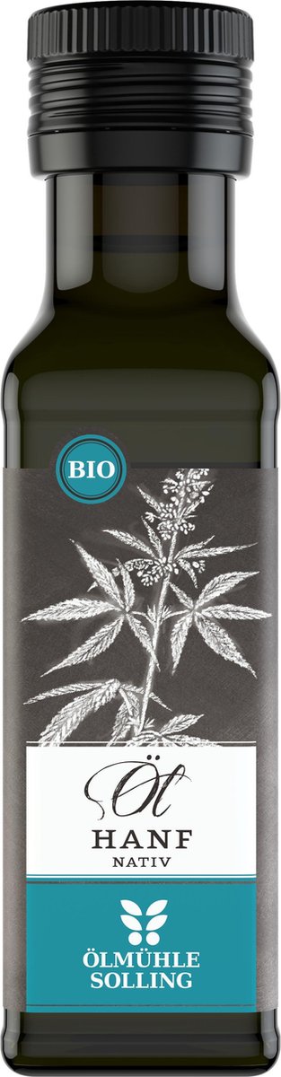 Hennepzaadolie 100ml (koudgeperst en biologisch)